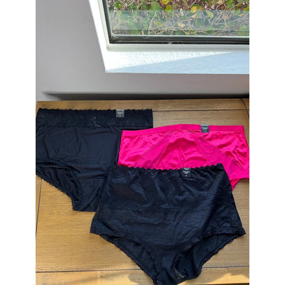 Torrid Curve High Waist Cheeky and Brief Panties Lot NEW ~ Size 2 (18/20)